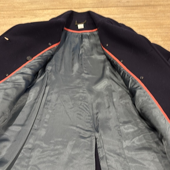 J Crew classic long Peacoat - Picture 4 of 8